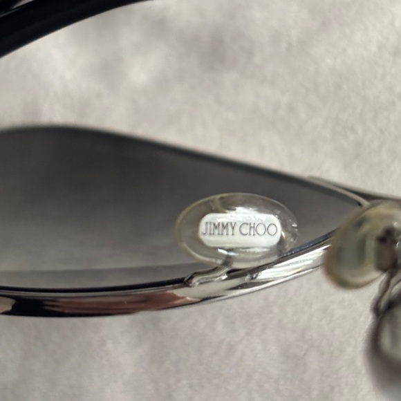 Jimmy Choo Women's Baba/S Palladium/Grey Mirror Silver - Picture 6 of 9